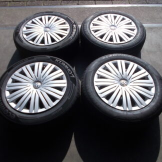 VW POLO IBIZA FABIA VELGEN + BANDEN 185 60 R15