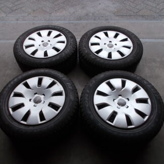 ORIGINELE AUDI A4 A6 VELGEN + DUNLOP WINTERBANDEN 225 55 R16