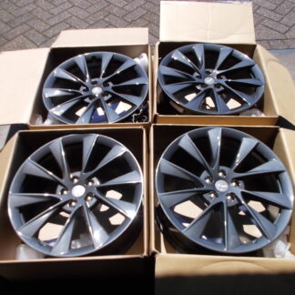 ZGAN 21 INCH TESLA MODEL S X TWIN TURBINE VELGEN