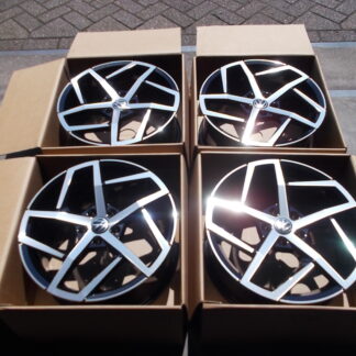 NIEUWE 18 INCH VW GOLF GTI GTE GTD CADDY "DALLAS" VELGEN