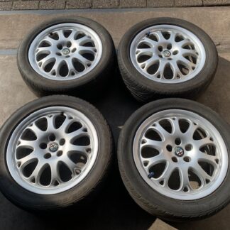 ORIGINELE ALFA GT GTV SPIDER FIAT VELGEN + BANDEN 195 55 R16