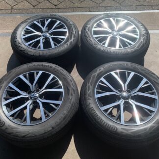 VW TIGUAN T-ROC TULSA VELGEN + NIEUWE WINTERBANDEN 215 65 R17