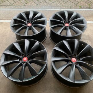 ORIGINELE 22 INCH TESLA MODEL X ONYX BLACK VELGEN BREEDSET