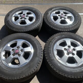 ORIGINELE FIAT DUCATO CAMPER VELGEN + BANDEN 215 70 R15C 5X118