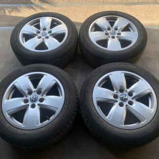 VW CADDY GOLF 5/6/7/8 VELGEN + GOODYEAR BANDEN 205 55 R16